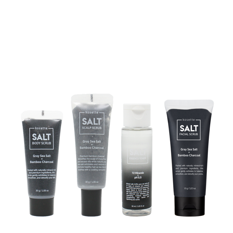  Kosette SALT Mini Head to Toe Sampler w/ Antibacterial Pouch - Kosette